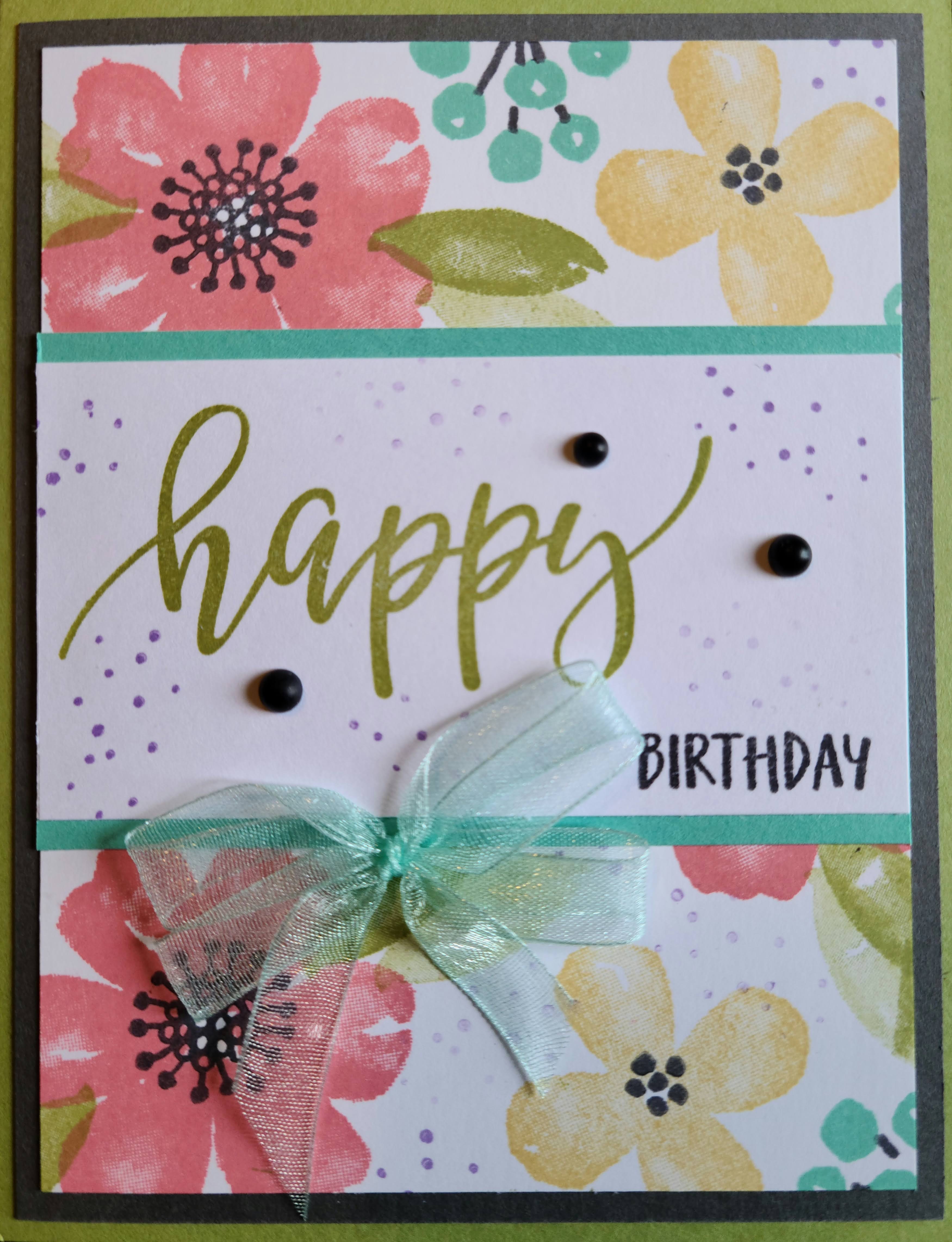 Locally made Hand Crafted Card